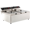 Image de Friteuse Professionnelle Électrique - 2 X 6 L Sans Robinet De Vidange - Combisteel