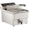 Image de Friteuse Professionnelle Electrique 10 Litres Avec Robinet De Vidange - 5 Kw - Combisteel