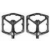 Image de Pédales crankbrothers stamp 7 - Noir/Blanc - Taille S - Plateforme en aluminium forgé - Roulements à aiguille