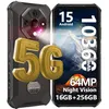 Image de Smartphone Robuste 5G Ulefone Armor X16 Pro 16Go+256Go Écran 6.56 120Hz 10360mAh Telephone Portable Incassable 64MP/NFC/GPS Noir