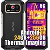 Image de Ulefone Armor 27T Pro 5G Smartphone Robuste Imagerie Thermique 24Go+256Go 678 10600mAh Téléphone Android 15 64MP GPS/NFC/OTG Noir