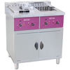 Image de Friteuse Électrique Professionnelle Sur Coffre - 2 X 16 Litres - 2 X 4000/8000/12000 W - Furnotel