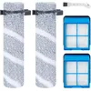 Image de Rouleau de brosse de rechange et filtre HEPA pour Bissell CrossWave OmniForce Edge 407640874000400640074017400839993912