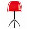 Image de FOSCARINI lampe de table LUMIERE GRAND DIMMER (Chrome noir / Cerise - Verre soufflé et aluminium verni)