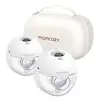 Image de Tire-lait electrique double momcozy m5 portable mains libres blanc 2 unites et etui