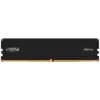 Image de Mémoire Crucial Pro 16 Go Ddr5 6000 Mhz Dimm 288 Broches Noir Mat 133.3x31.9 Mm Crucial
