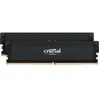 Image de CRUCIAL Mémoire RAM DDR5 PRO - Overclocking Edition - Kit 64GB (2 x 32GO) - 6000 MT/s - CL40 - UDIMM - Noir