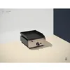 Image de Plancha Gaz Inox 1 brûleur Plaque Lisse 400 x 455 mm -14 mm dépaisseur - By Pinha