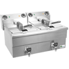 Image de Friteuse Professionnelle De Table Electrique Avec Vidange - 2 X 10 L - Afi Collin Lucy