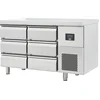 Image de Table Réfrigérée Positive Inox Gamme Gn 1/1 - 6 À 12 Tiroirs - Afi Collin Lucy
