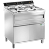 Image de Friteuse De Table Sur Coffre En Inox - 2 X 12 L - Afi Collin Lucy