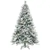 Image de Sapin De Noël Artificiel Avec Neige, 8 Modes D'éclairage