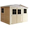 Image de Abri De Jardin En Bois 6 M² - H226 X 324 X 216 Cm - Avec Sol Imprégné - M334+m334g