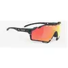 Image de Lunettes Rudy Project Cutline noir avec verres miroirs rouge