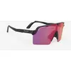 Image de Lunettes Rudy Project Spinshield Pro noires avec verres miroités lilas