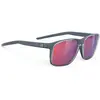 Image de Lunettes Rudy Project Overlap bleu métallique mat avec verres RP Optics Multilaser rouge