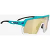 Image de Lunettes Rudy Project Kelion Bahrain Victorius 2025 bleu blanc avec verres marron clair