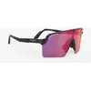 Image de Lunettes Rudy Project Spinshield Pro noires avec verres miroir lilas