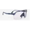 Image de Lunettes Rudy Project Spinshield Pro Impactx grises avec verres lilas transparents