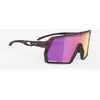 Image de Lunettes Rudy Project Kelion noires avec verres miroir roses