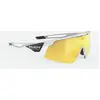 Image de Lunettes Rudy Project Turbolence Racing Team Bahrain Victorious Blanc Mat avec verre Multilaser Jaune