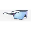 Image de Lunettes Rudy Project Cutline noires avec verres miroirs bleus