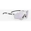 Image de Lunettes Rudy Project Cutline Impactx 2 blanches avec verres photochromiques lilas clairs