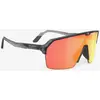 Image de Lunettes Rudy Project Spinshield Air gris cendre translucide avec verres RP Optics Multilaser orange