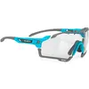 Image de Lunettes Rudy Project Cutline turquoise mat gris avec verre ImpactX Photocromic 2 Laser noir