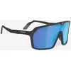 Image de Lunettes Rudy Project Spinshield noir mat rouge avec verres RP Optics Multilaser bleu
