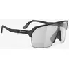 Image de Lunettes Rudy Project Spinshield Air noir mat avec verre ImpactX Photochromic 2 Laser noir.