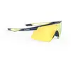 Image de Lunettes Rudy Project Turbolence noir jaune foncé lentille polarisée 3fx HDR multilaser jaune