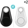 Image de Traceur GPS Lot de 2 Localisateur d’article Bluetooth TagPortée de 50 piedsPortefeuille Clé Pet Chien Finder
