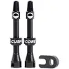 Image de Paire de valves Tubeless CushCore 55mm noir