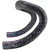 Image de Ruban de guidon Supacaz Super Sticky Kush Starfade noir foncé