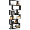 Image de Bibliothèque/étagère De Rangement À 6 Niveaux-80x23x191 Cm