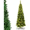 Image de Arbre De Noël Artificiel 225 Cm Avec 350 Lumières Led Aiguilles