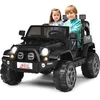Image de Voiture Électrique 12v Pour Enfants 3+ Ans, 2 Places, Télécommande 2.4g, Lumières Led Et Musique