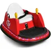 Image de COSTWAY Auto Tamponneuse Électrique 360° 6V/4.5Ah pour Enfants 2-5 Ans Télécommande 24 G2 Moteurs Effet Sonore et Lumineux Rouge
