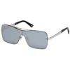 Image de Lunettes de soleil - Web - WE 0202 - Métal - Gris - Unisexe