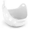 Image de Bac à litière Litter Box - Blanc fourni avec une pelle à litière
