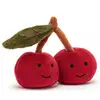 Image de Peluche Cerise Jellycat Fabulous Fruit 9 Cm Rouge Textile