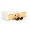 Image de Peluche Fromage Brie Jellycat Beige