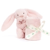 Image de Doudou Lapin Rose Bashful
