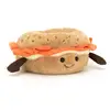 Image de Peluche Jellycat Amuseables Bagel Saumon Orange