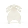 Image de Doudou Plat Jellycat Bashful Cream Bunny Comforter