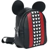 Image de Sac à dos - Loungefly - Mickey & Minnie Mouse - Imitation cuir - Noir/Rouge - Adulte