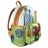 Image de Sac à dos - LOUNGEFLY - Harry Potter - Quidditch - Vert - 32x26x16 cm - Synthétique
