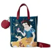 Image de Tote Bag - LOUNGEFLY - Blanche Neige - 27 9x33x10 1 cm - Polyuréthane - Mixte