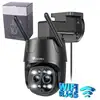 Image de Caméra de sécurité extérieure wifi 2.5k 4mp double lentille zoom hybride 6x vision couleur jusqu'à 20 m